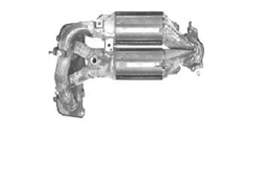 AP Exhaust Catalytic Converter with Integrated Exhaust Manifold 642277