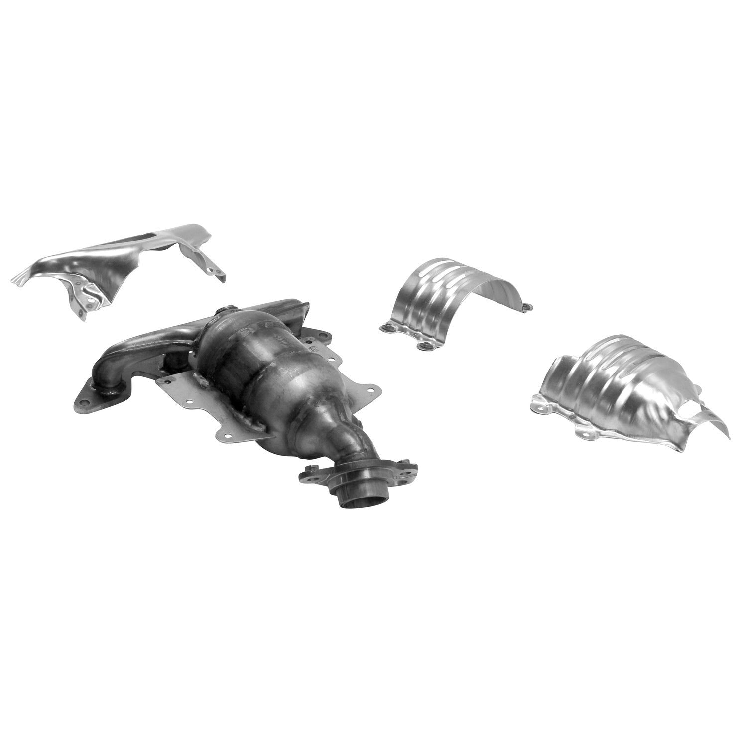 AP Exhaust Catalytic Converter with Integrated Exhaust Manifold 642281