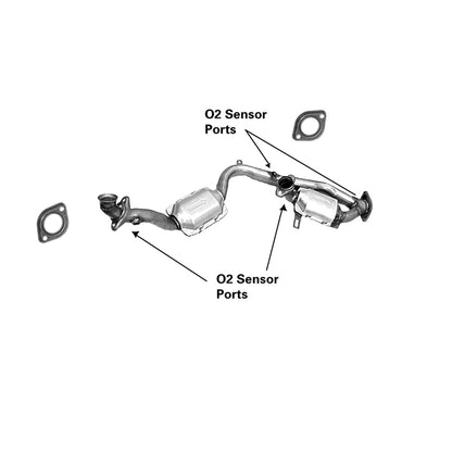 AP Exhaust Catalytic Converter 642540