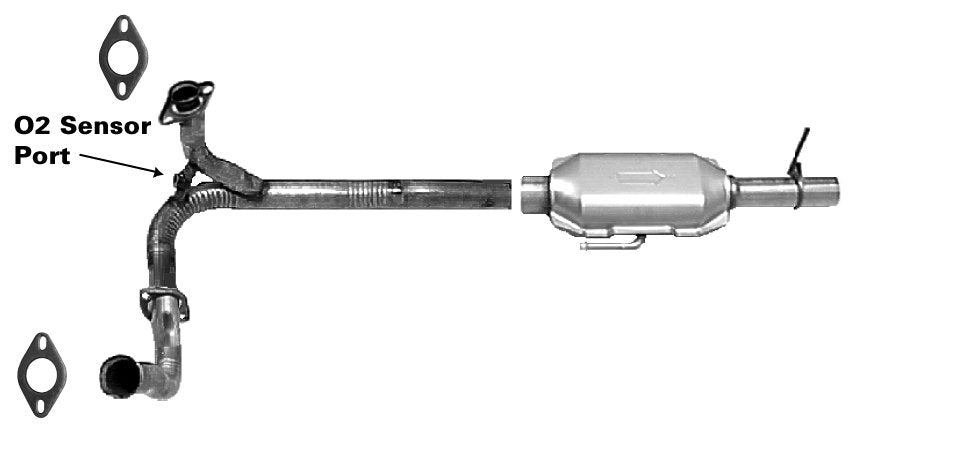 AP Exhaust Catalytic Converter 645911