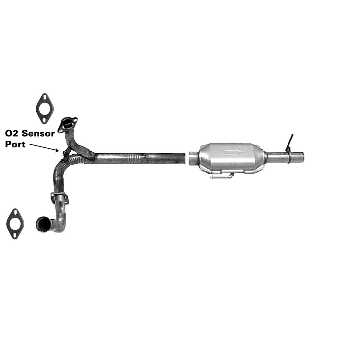 AP Exhaust Catalytic Converter 645911