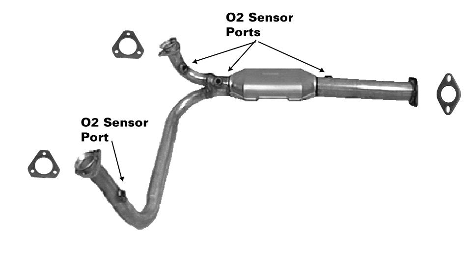 AP Exhaust Catalytic Converter 645946