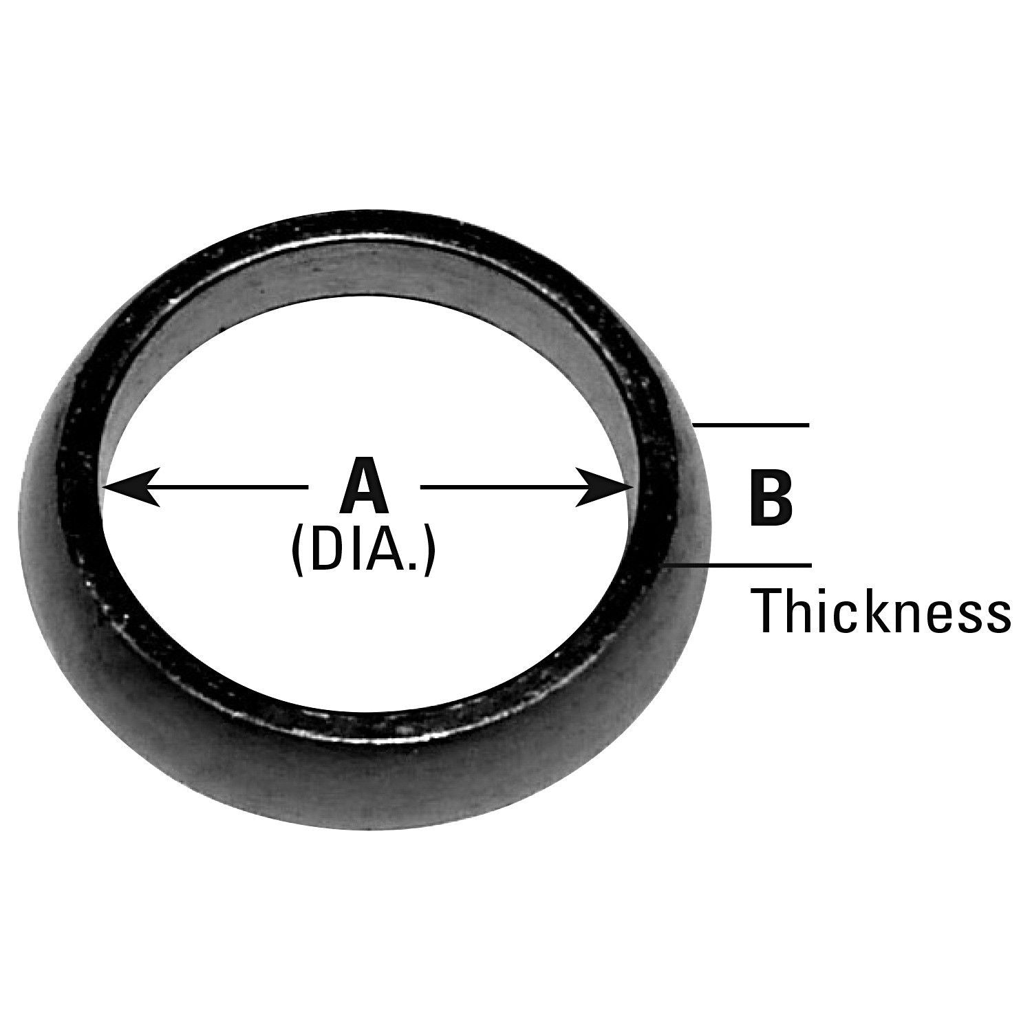 AP Exhaust Exhaust Pipe Flange Gasket 8410