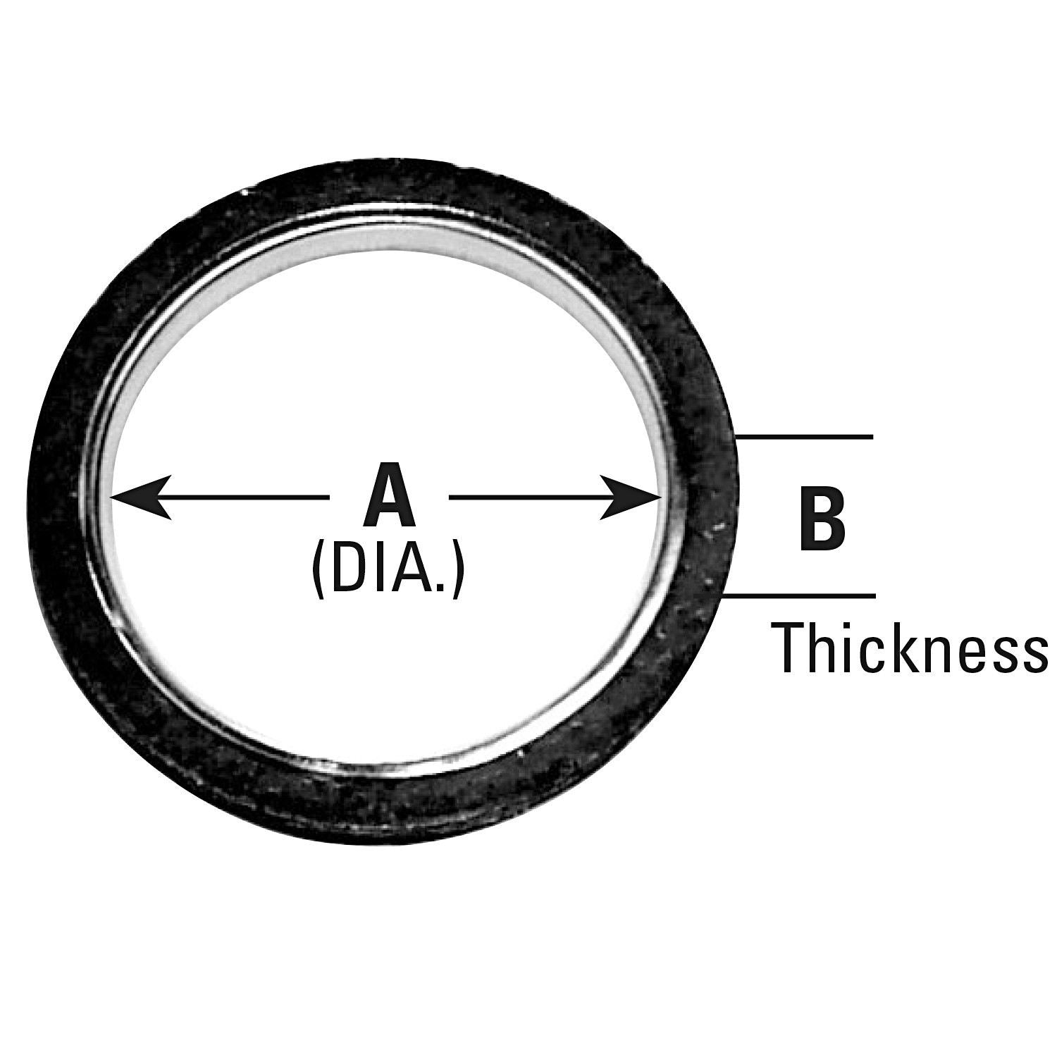 AP Exhaust Exhaust Pipe Flange Gasket 8457