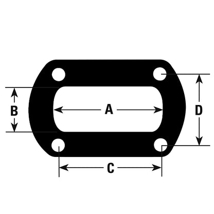 AP Exhaust Exhaust Pipe Flange Gasket 9245