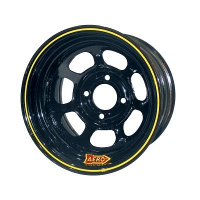 Aero Race Wheels Wheel 13x7 2in 4.50in BC Black w/Bead Humps Wheels Wheels main image