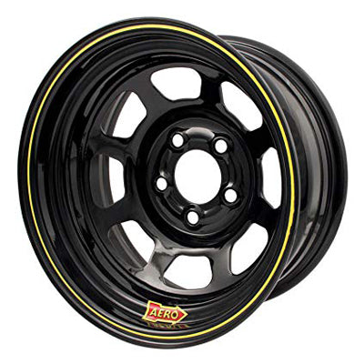 AERO RACE WHEELS 15x7 4in. 4.50 Black Wheels and Tires Wheels main image