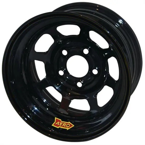 AERO RACE WHEELS Wheel 15x7 5x5 3in BS Black Wheels and Tires Wheels main image