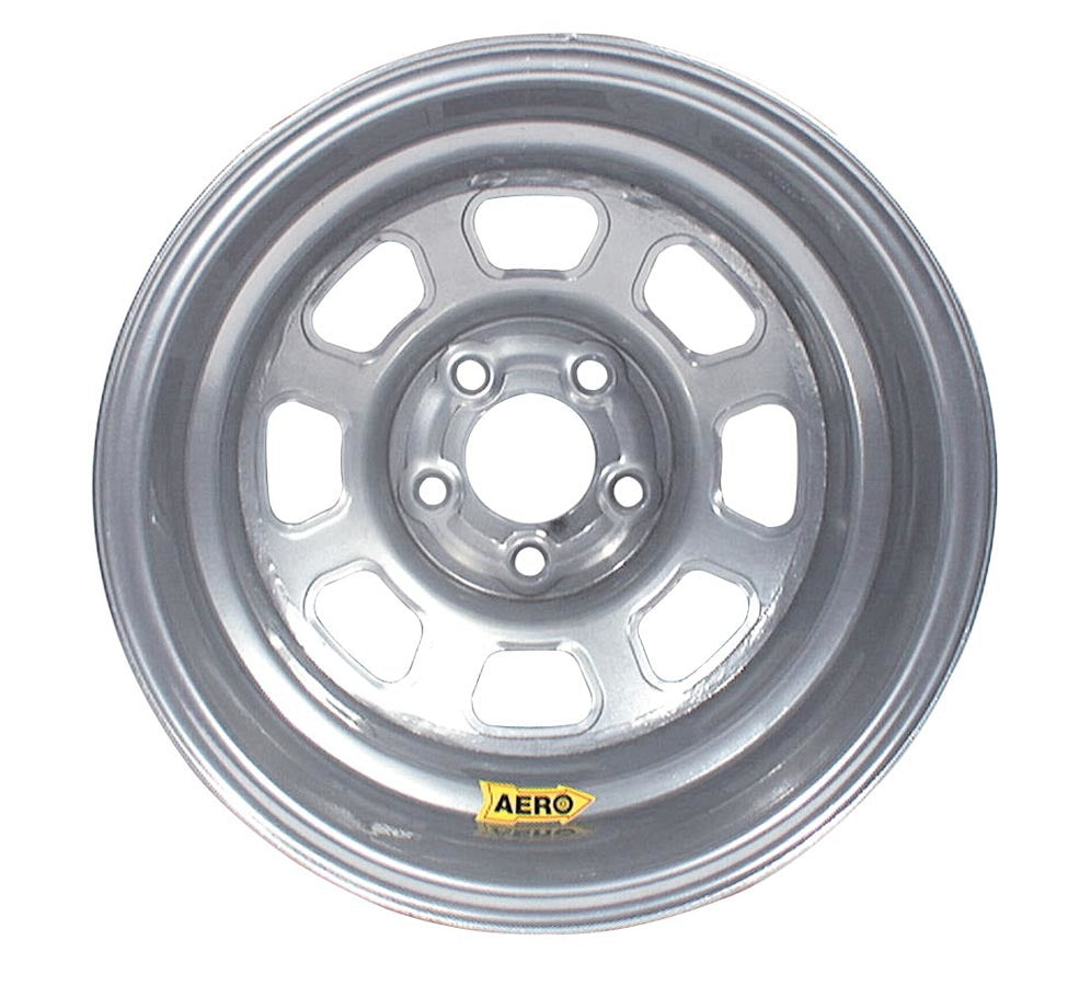 Aero Race Wheels 15x10 4in 5.00 Silver  Wheels Wheels main image