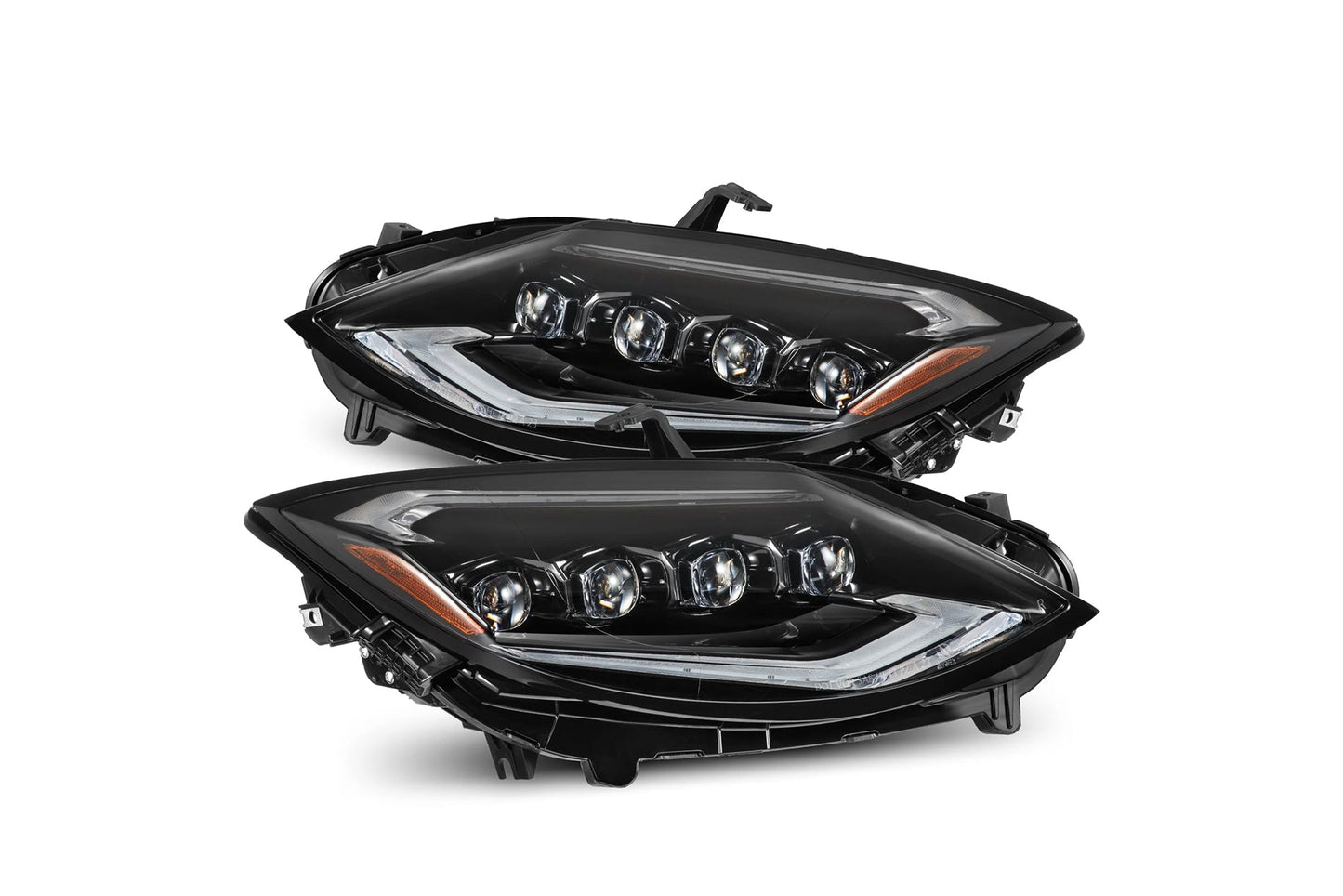 ALPHAREX NOVA-Series LED Projector Headlights Black - Nissan Z (RZ34)