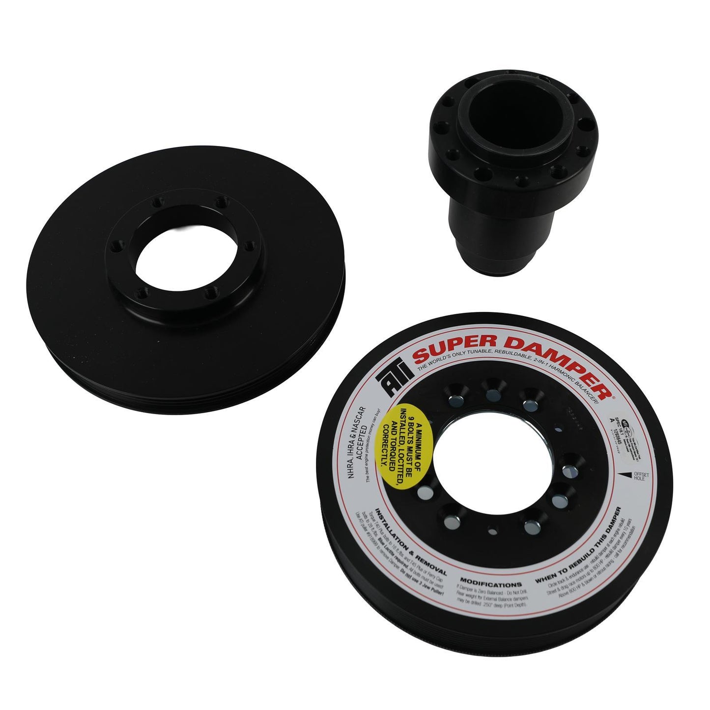 ATI PERFORMANCE 7.425 Super Damper Steel Lwt. LS3 Camaro Engines and Components Harmonic Balancers main image