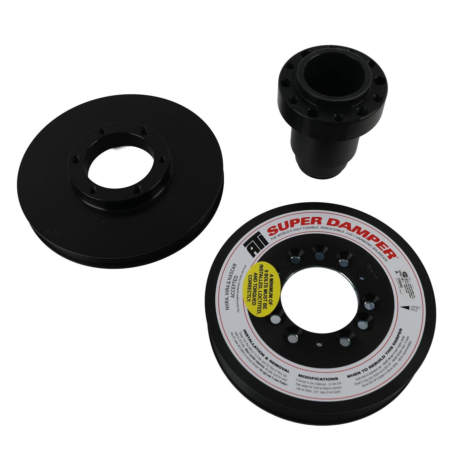 ATI PERFORMANCE 7.425 Super Damper Steel Lwt. LS3 Camaro Engines and Components Harmonic Balancers main image