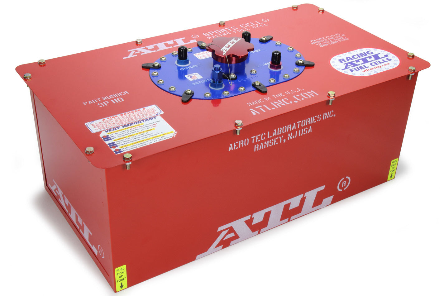 ATL FUEL CELLS Fuel Cell 10 Gal Sports Cell FIA FT3 Air and Fuel Fuel Cells, Tanks and Components main image