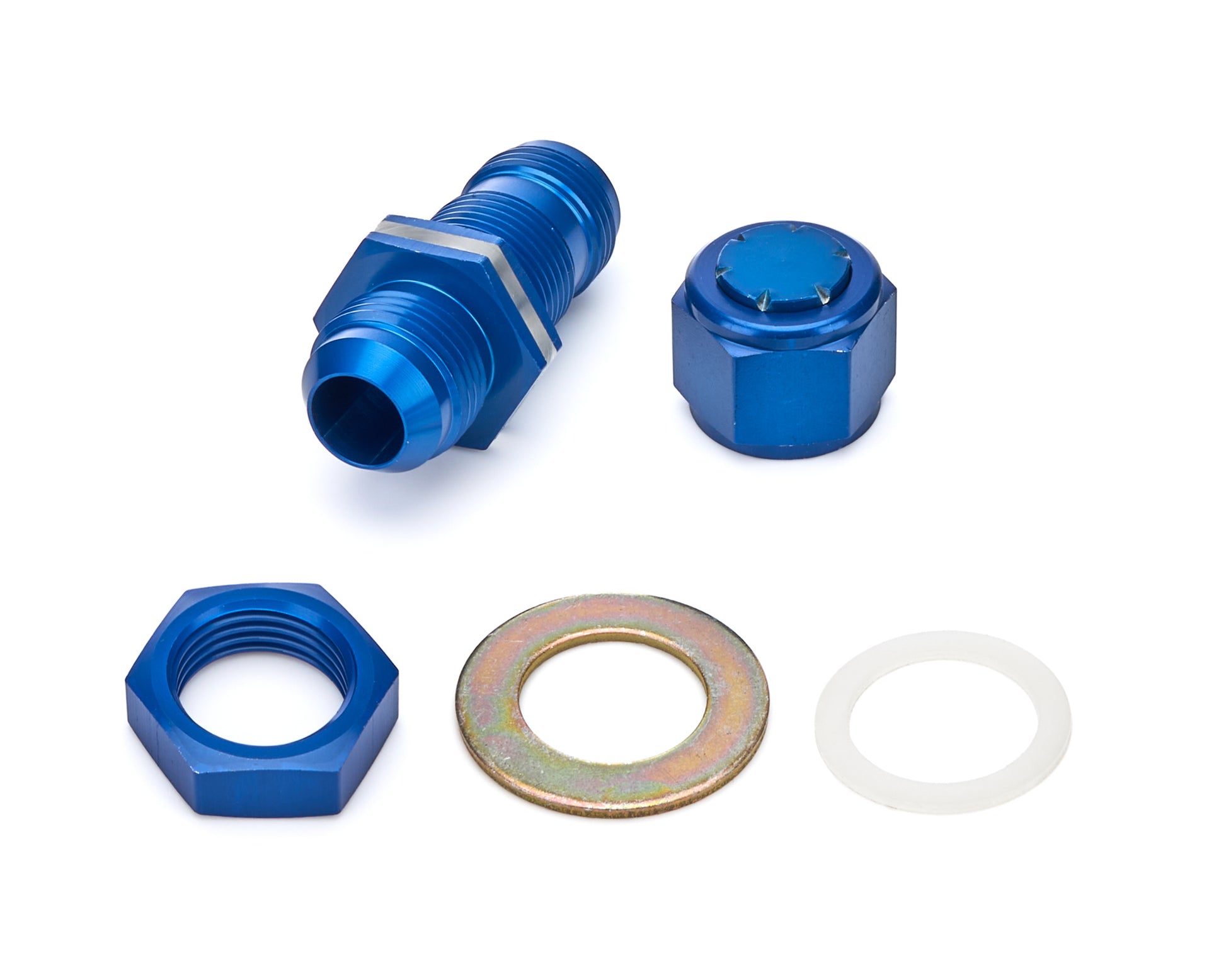 ATL FUEL CELLS Bulkhead Fitting 12an Sprint Cell Fittings Hoses and Valves Fittings and Plugs main image