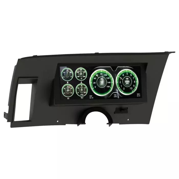 AutoMeter Invision LCD Dash Kit 71-73 Ford Mustang Gauge Kits Digital Gauge Kits main image