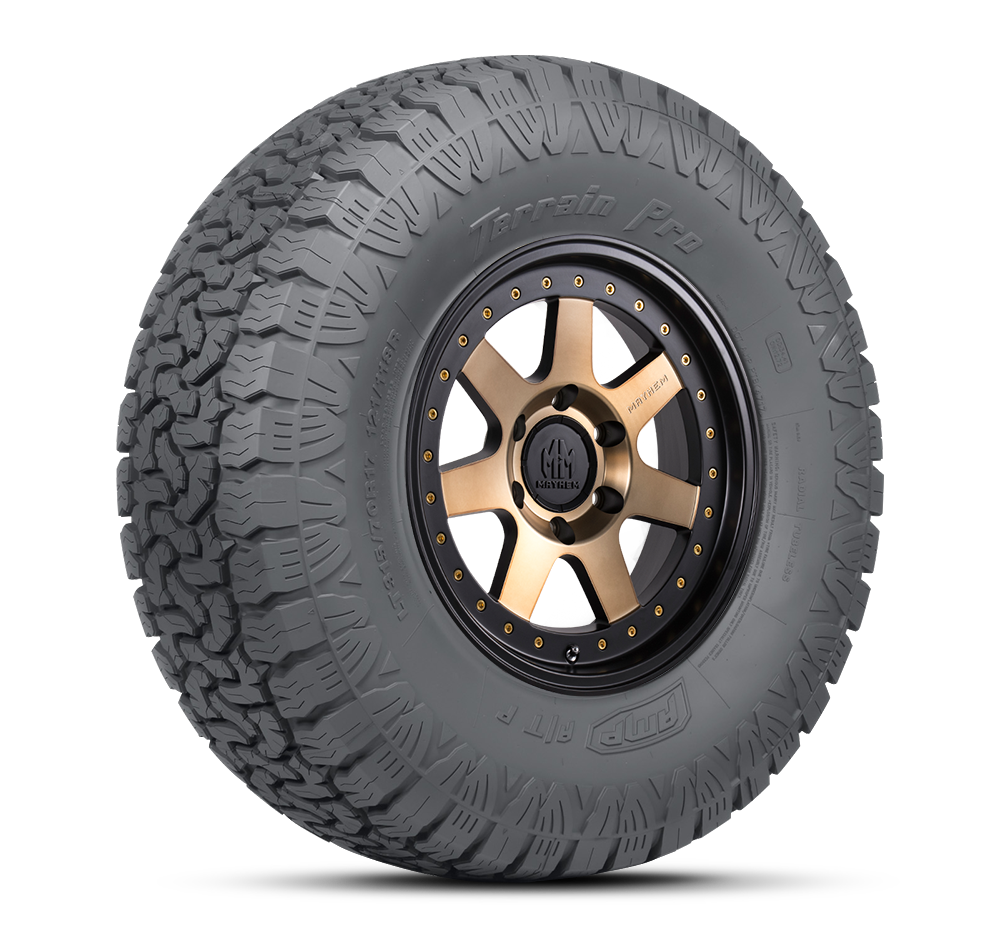 AMP Tires AMP Terrain Pro A/T Tire - 33X12.50R20LT 114S 33-125020AMP/CA2