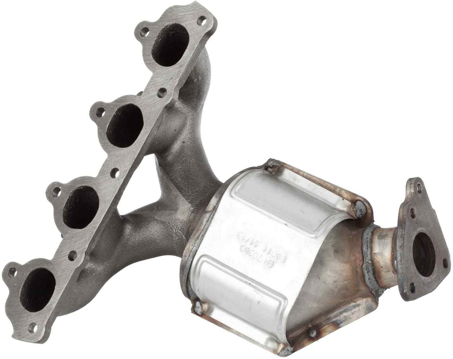 Graywerks Catalytic Converter with Integrated Exhaust Manifold 101122