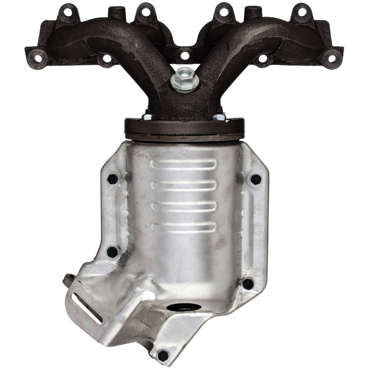Graywerks Catalytic Converter with Integrated Exhaust Manifold 101122