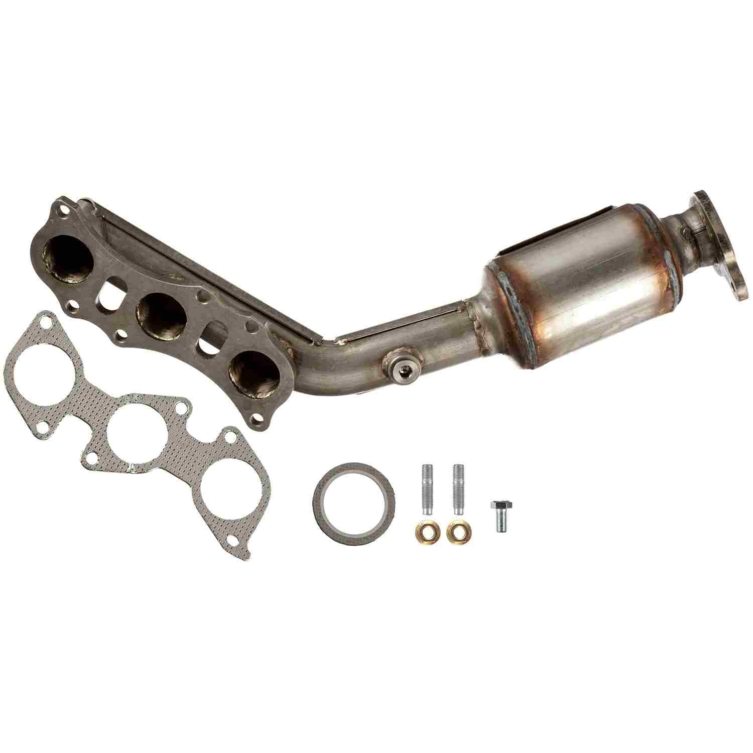 ATP Catalytic Converter with Integrated Exhaust Manifold  top view frsport 101339