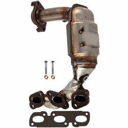 Graywerks Catalytic Converter with Integrated Exhaust Manifold 101383
