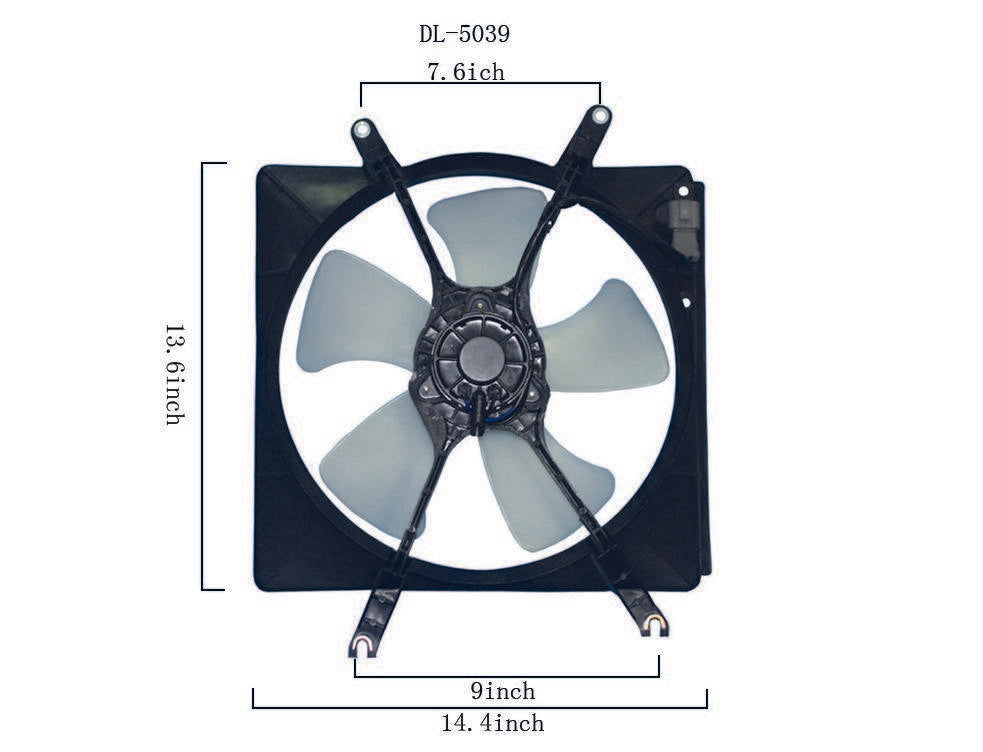 Agility Autoparts FAN ASSEMBLY 6011103