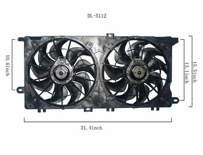 APDI Dual Fan Assembly 6012105