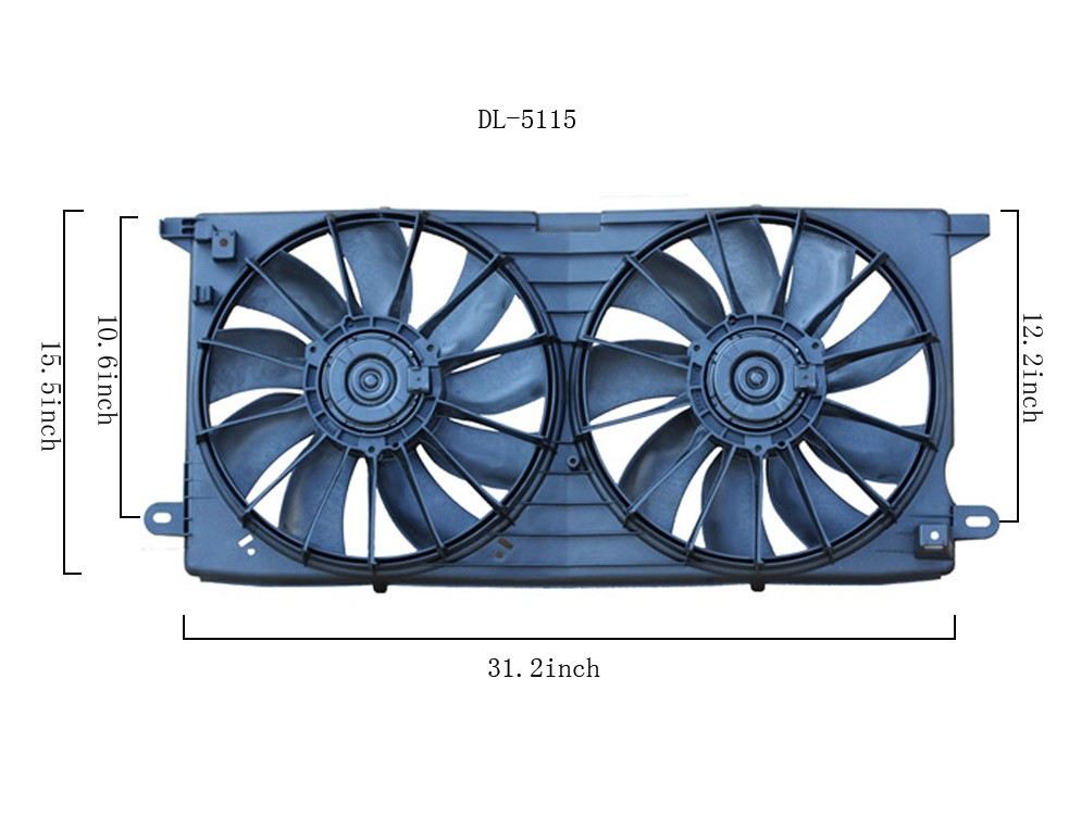 Agility Autoparts FAN ASSEMBLY 6014103