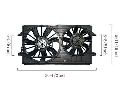 APDI Dual Fan Assembly 6016125
