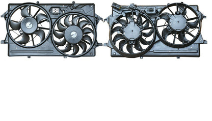 APDI Dual Radiator and Condenser Fan Assembly 6018131