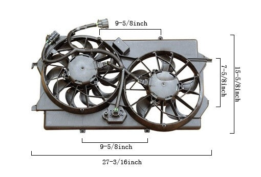 Agility Autoparts FAN ASSEMBLY 6018437