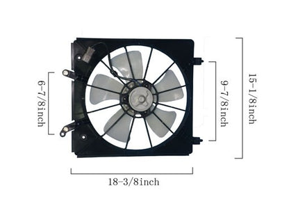 APDI Radiator Fan Assembly 6019107