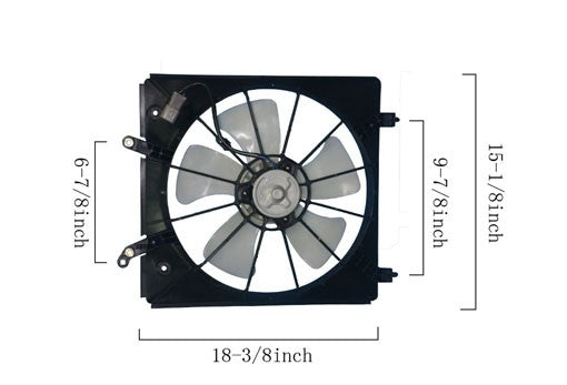 Agility Autoparts FAN ASSEMBLY 6019107