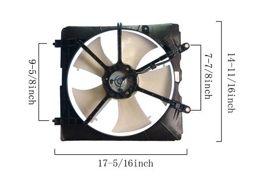 Agility Autoparts FAN ASSEMBLY 6019137