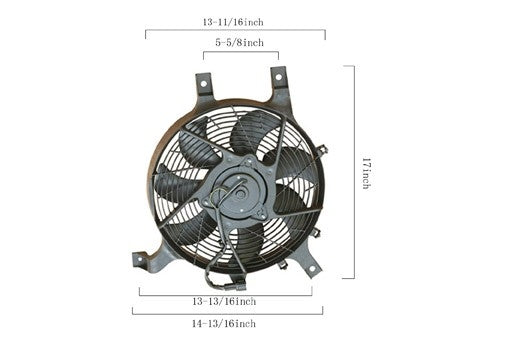 Agility Autoparts FAN ASSEMBLY 6029139