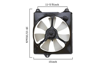 Agility Autoparts FAN ASSEMBLY 6034109