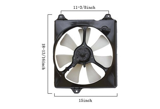 Agility Autoparts FAN ASSEMBLY 6034109