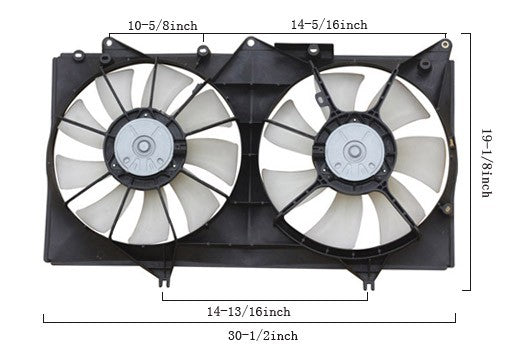 APDI Dual Fan Assembly 6034127