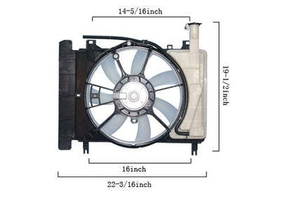 Agility Autoparts FAN ASSEMBLY 6034148
