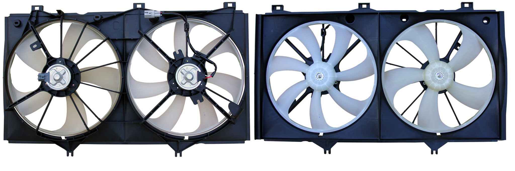 APDI Dual Radiator and Condenser Fan Assembly 6034156