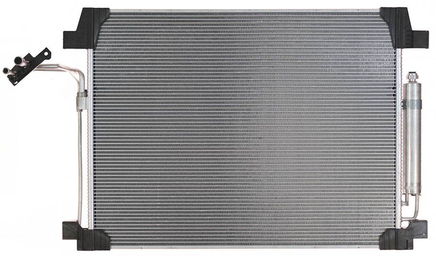 Agility Autoparts CONDENSER  top view frsport 7013895