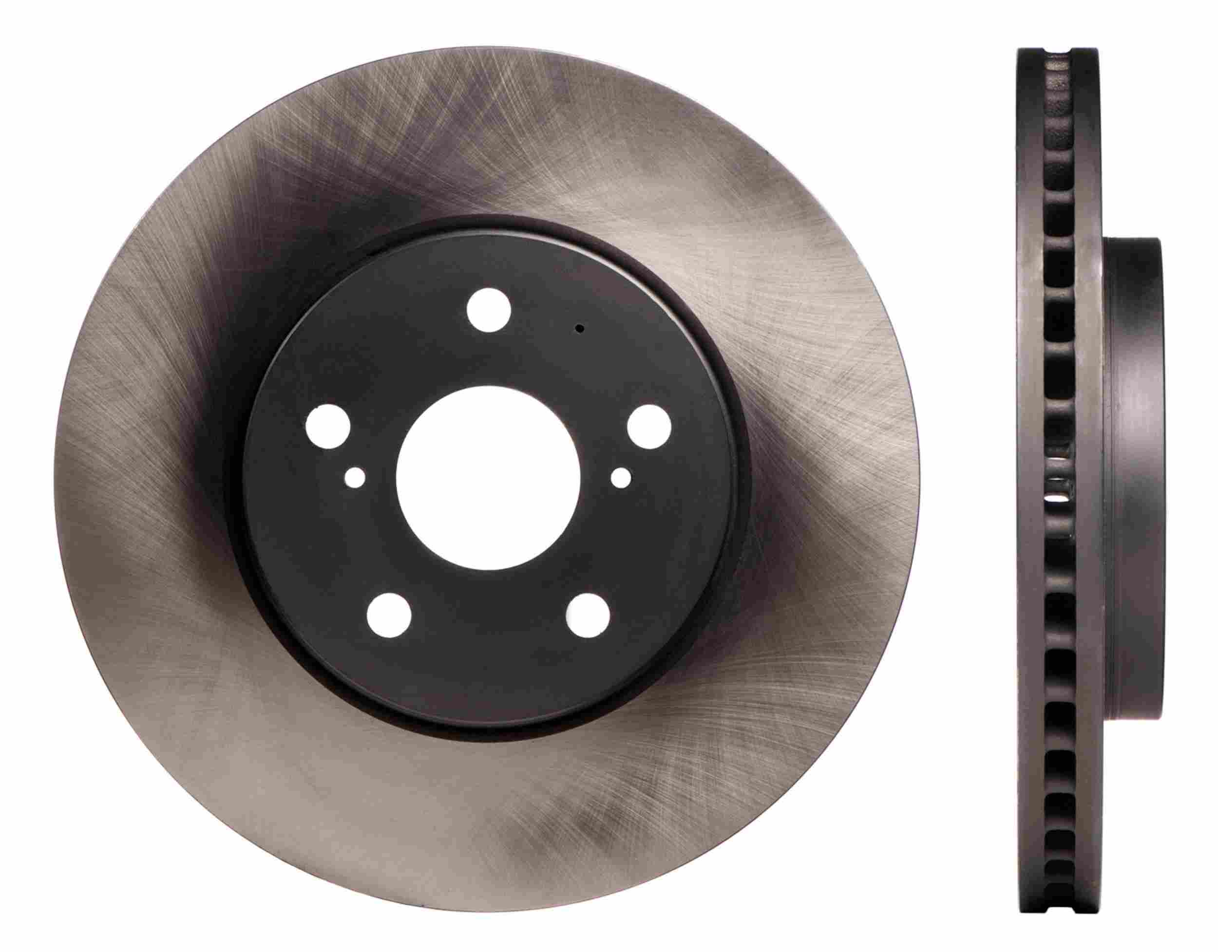 Advics Front Brake Rotor  2010-2006: Toyota Sienna V6 3.3L