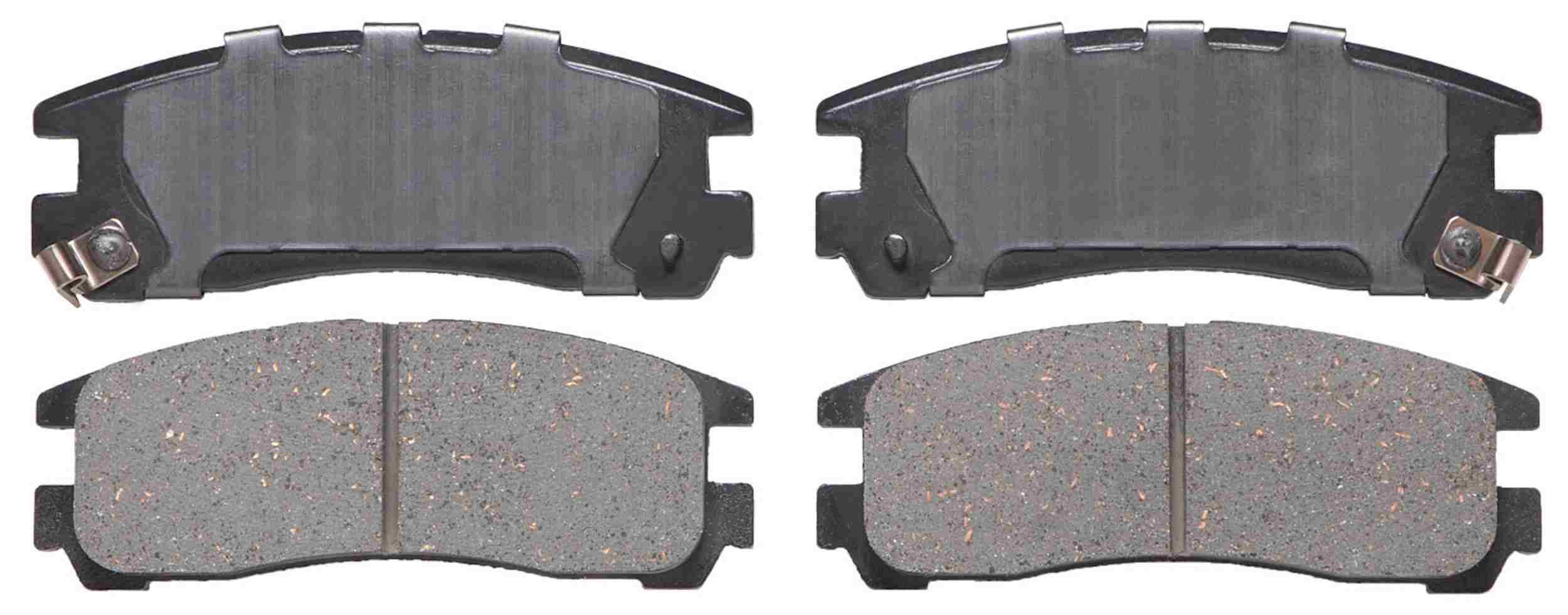 Advics Rear Brake Pad Kit Chrysler Sebring (2005-1995)