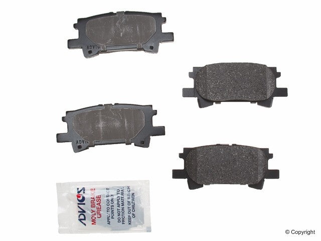 Advics Rear Brake Pad Kit Lexus Toyota Highlander (2007-2004)