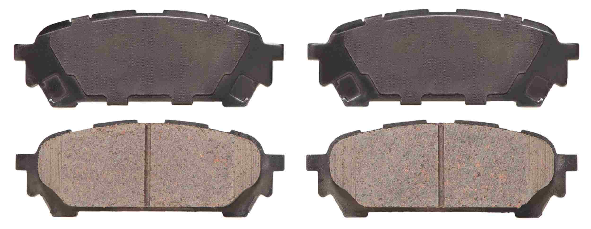 Advics Rear Brake Pad Kit Saab 9-2X (2006-2005), Subaru Forester (2008-2004)