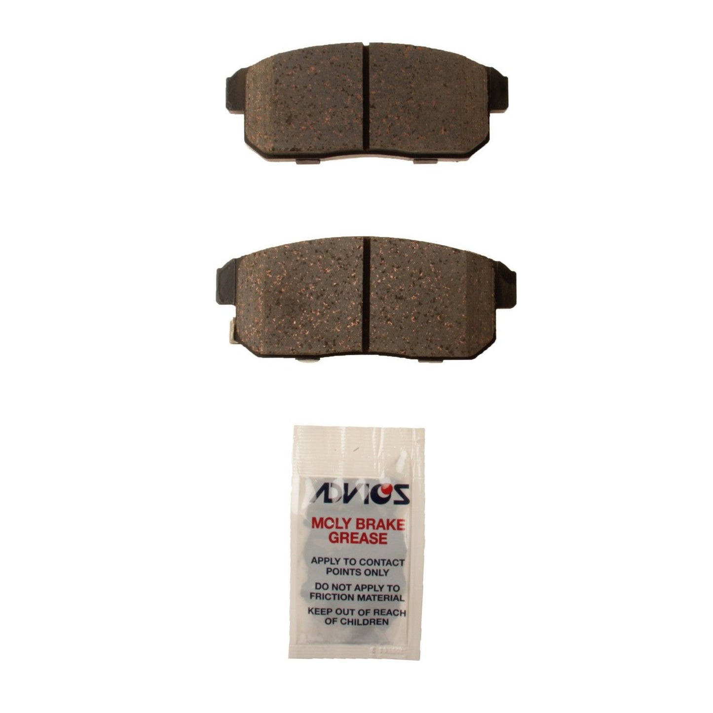 Advics Rear Brake Pad Kit Mazda RX-8 (2011-2004)