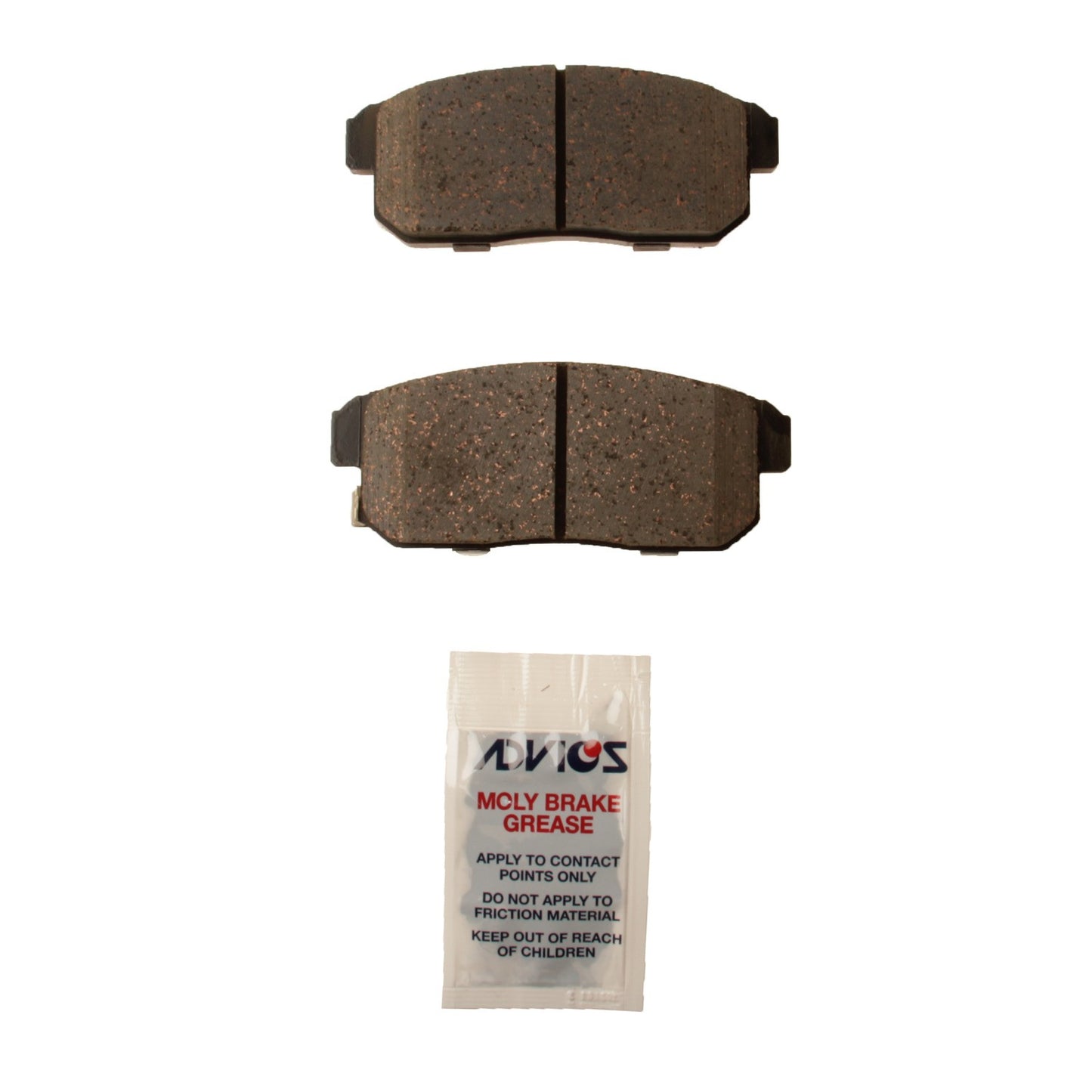Advics Rear Brake Pad Kit Mazda RX-8 (2011-2004)