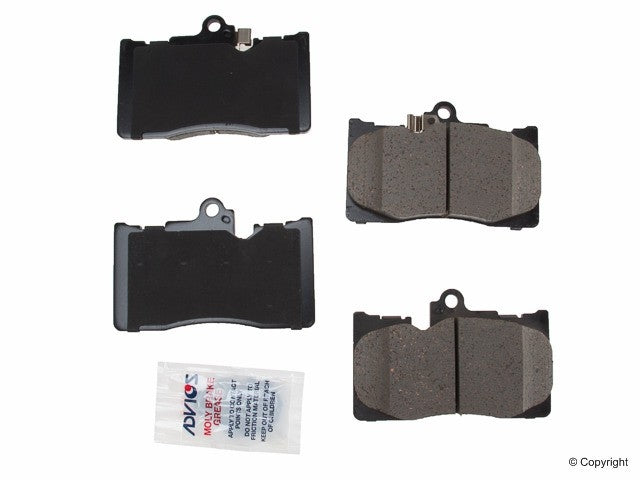 Advics Front Brake Pad Kit Lexus GS350 (2011-2007), Lexus GS430 (2007-2006)