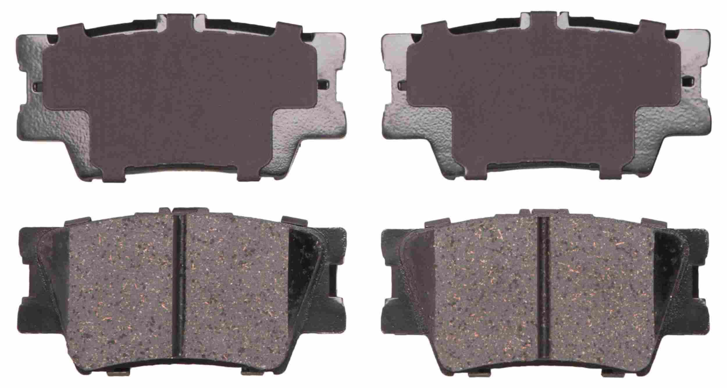 Advics Rear Brake Pad Kit Lexus ES300h (2015-2013), Lexus ES350 (2015-2007)