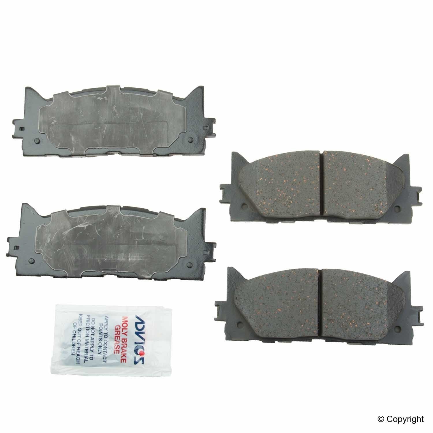 Advics Front Brake Pad Kit Toyota Camry (2015-2007)