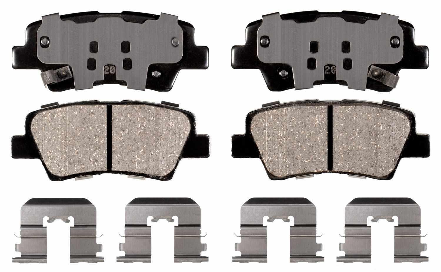 Advics Rear Brake Pad Kit Hyundai Azera (2014-2010)